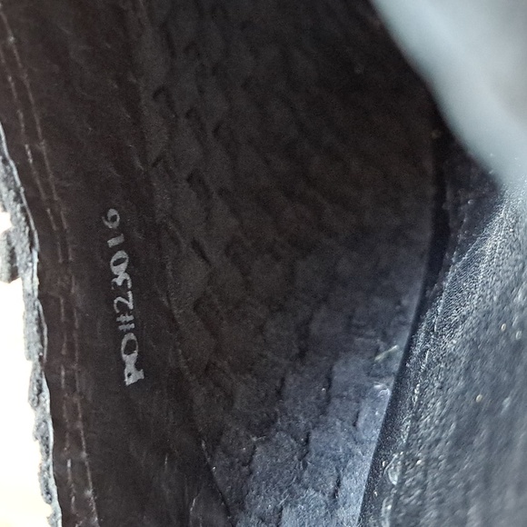 Joie Brand Western Heeled Woven Leather Blk Color Quality Comfortable Clogs Mugs - Picture 10 of 12